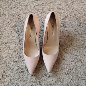 Manolo Blahnik Suede Heels